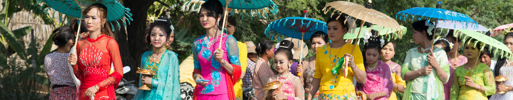 ミャンマーの服装イメージ